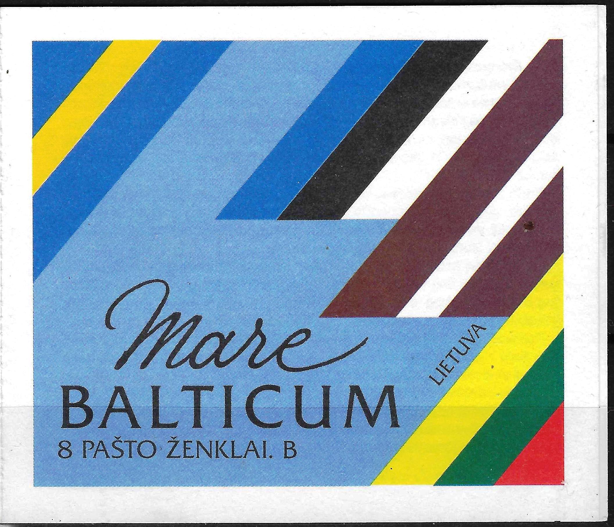 Lietuva, bukletas S2 su dviem serijom MiNr 501-504 MNH** AG