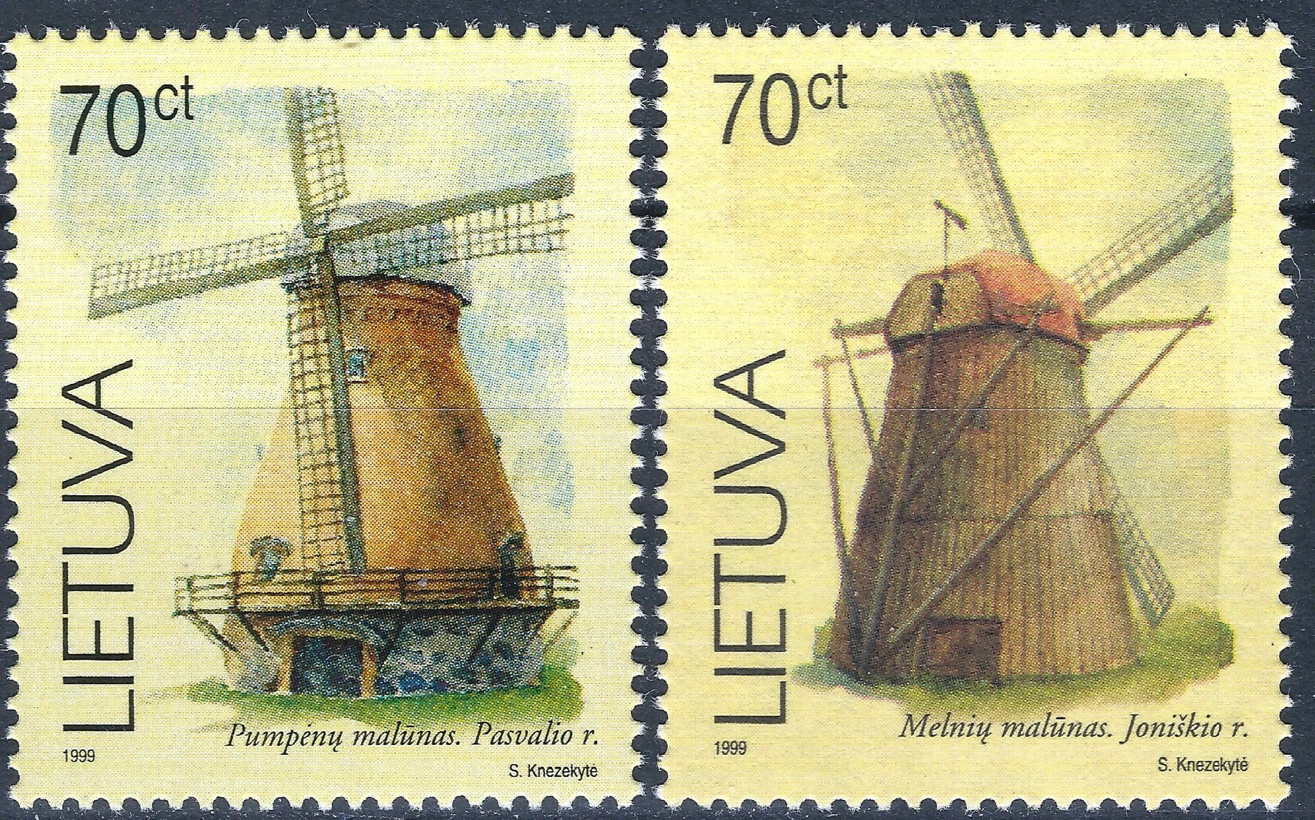 Lietuva, pilna serija MiNr 696-697 MNH**