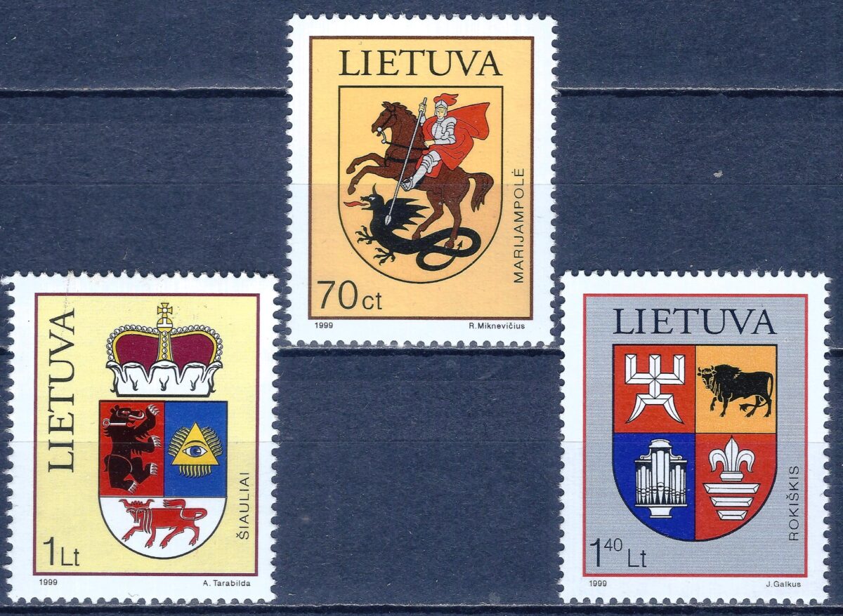 Lietuva, pilna serija MiNr 709-711 MNH**