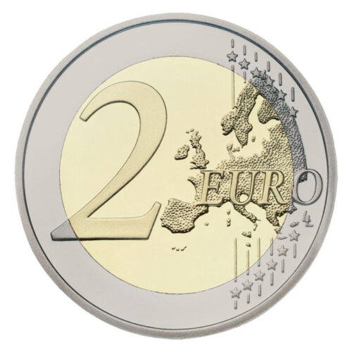 Italija, proginiai 2 eurai Venezia - San Marco, 2017m UNC