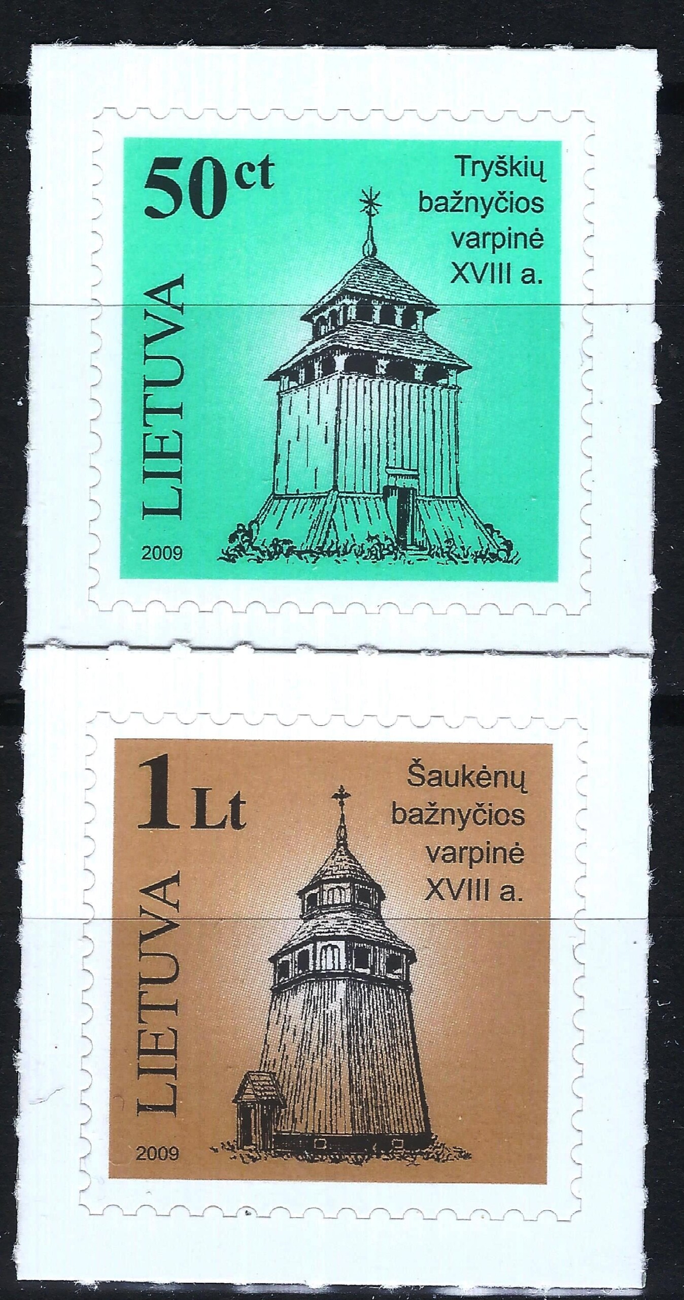 Lietuva, pilna serija MiNr 923-924 II MNH** V