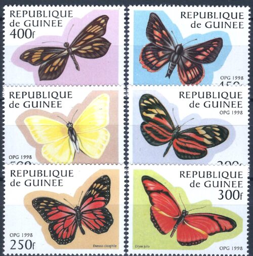 Gvinėja, pilna serija MiNr 1716-1721 MNH** V