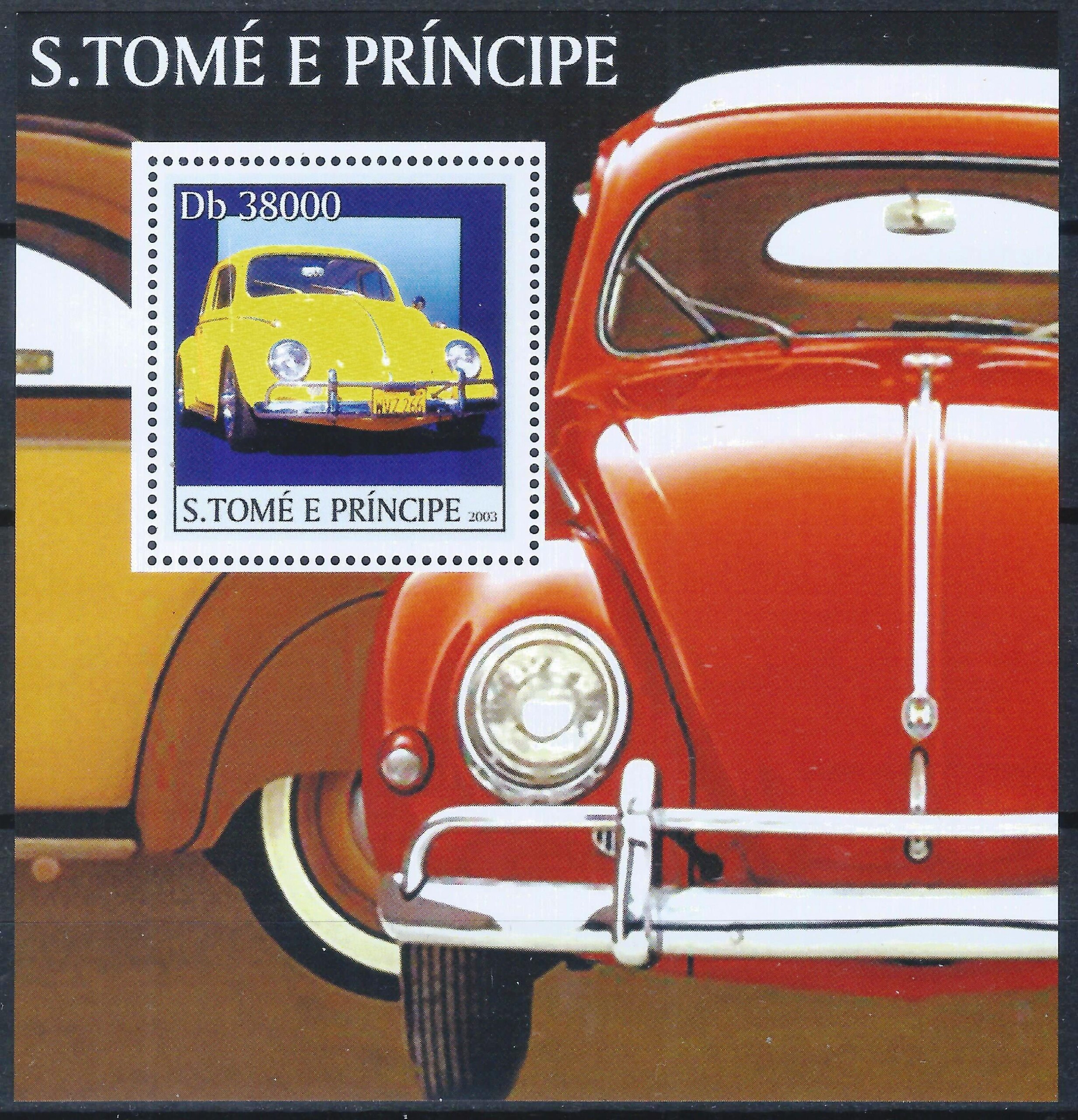 San Tomė ir Prinsipė, blokas Nr. 457 MiNr 2238 MNH** V