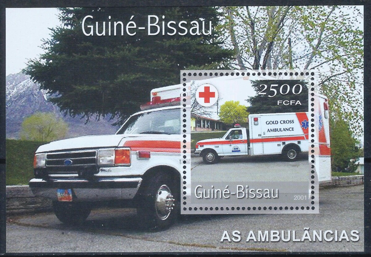 Gvinėja Bisau, blokas Nr. 355 MiNr 1876 MNH** V