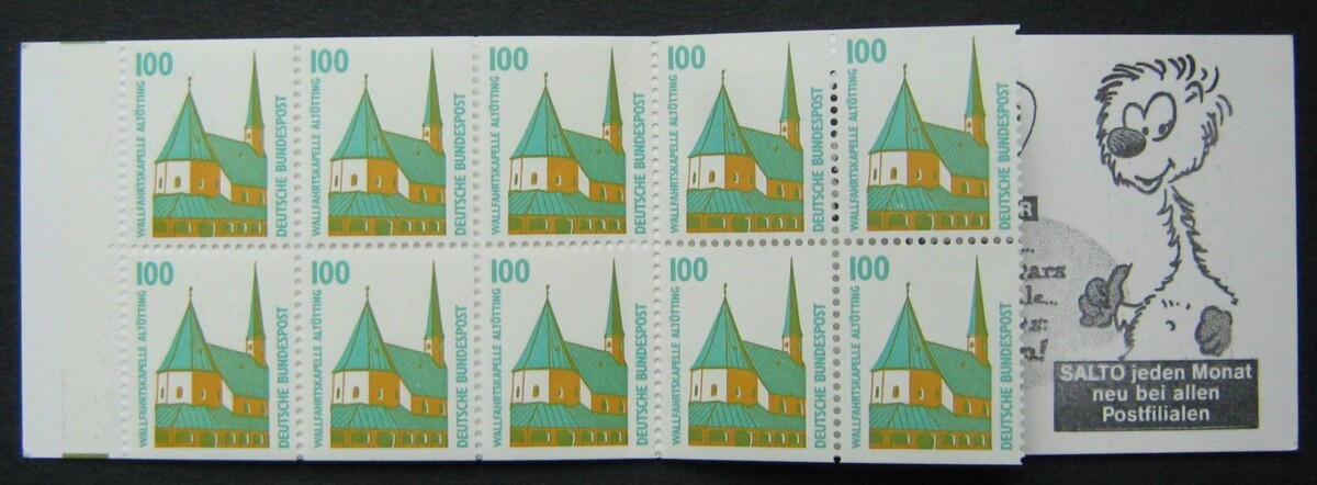 Vokietija, kišeninė knygelė Nr. 36, pilnas komplektas, MiNr 1406 MNH**