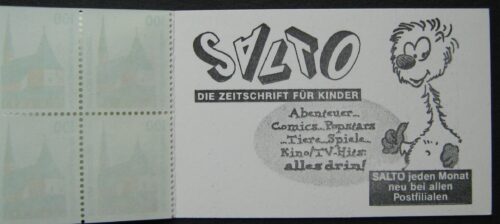    Vokietija, kišeninė knygelė Nr. 36, pilnas komplektas, MiNr 1406 MNH**