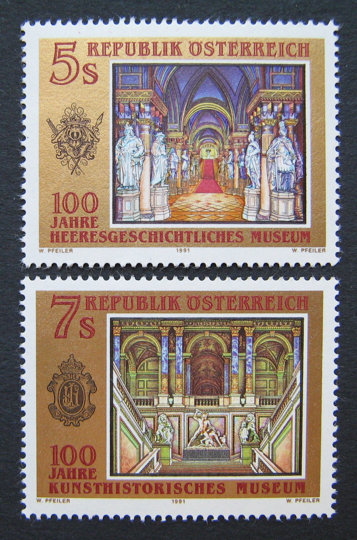 Austrija, pilna serija, MiNr 2028-2029 MNH**