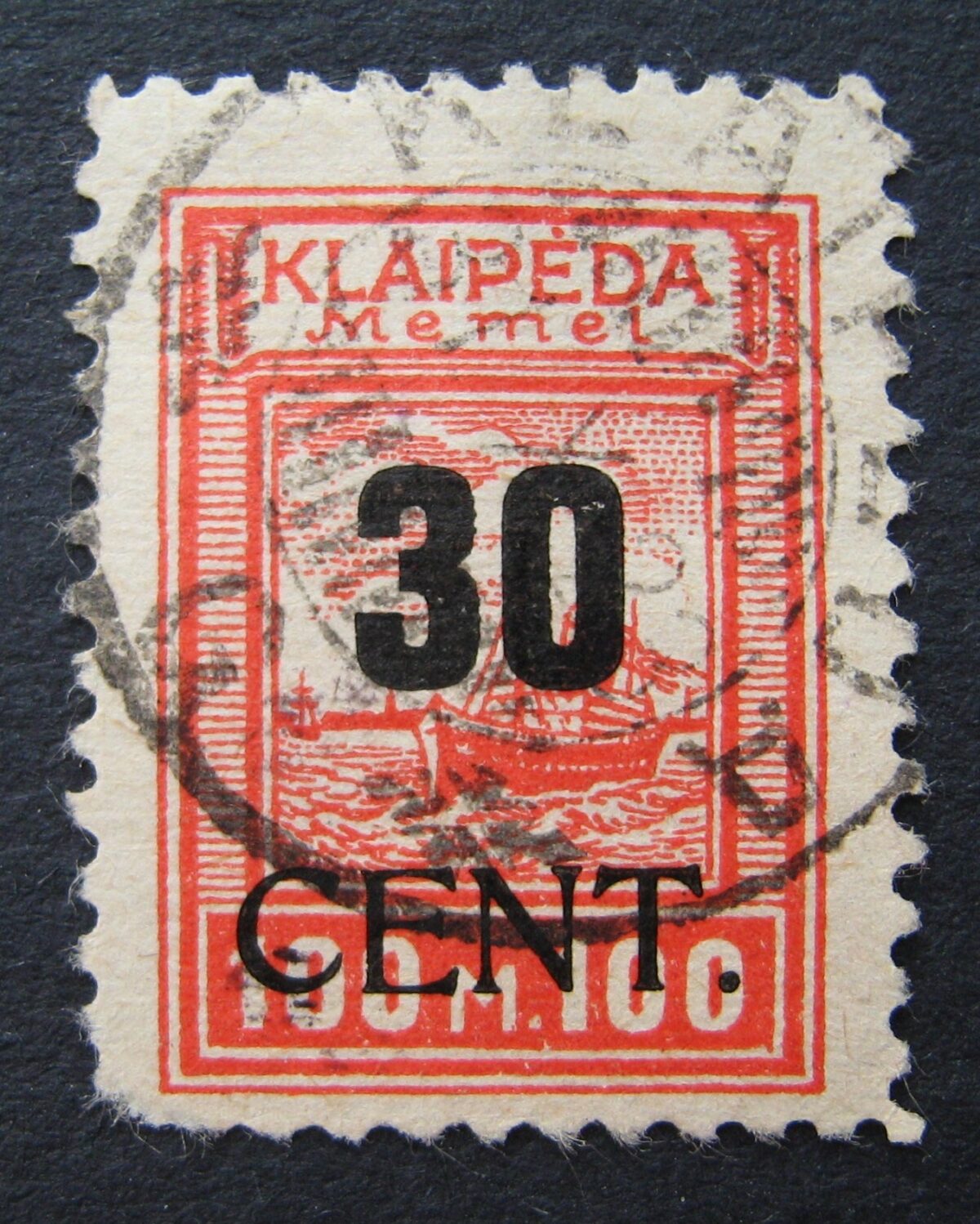 Klaipėda (Memel), MiNr 196 Used (O)