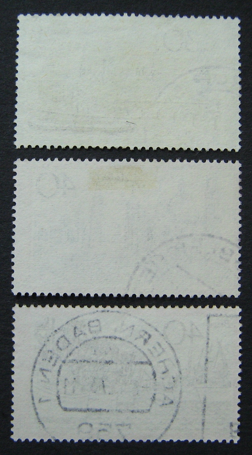 Vokietija, pilna serija, MiNr 787-789 Used (O)