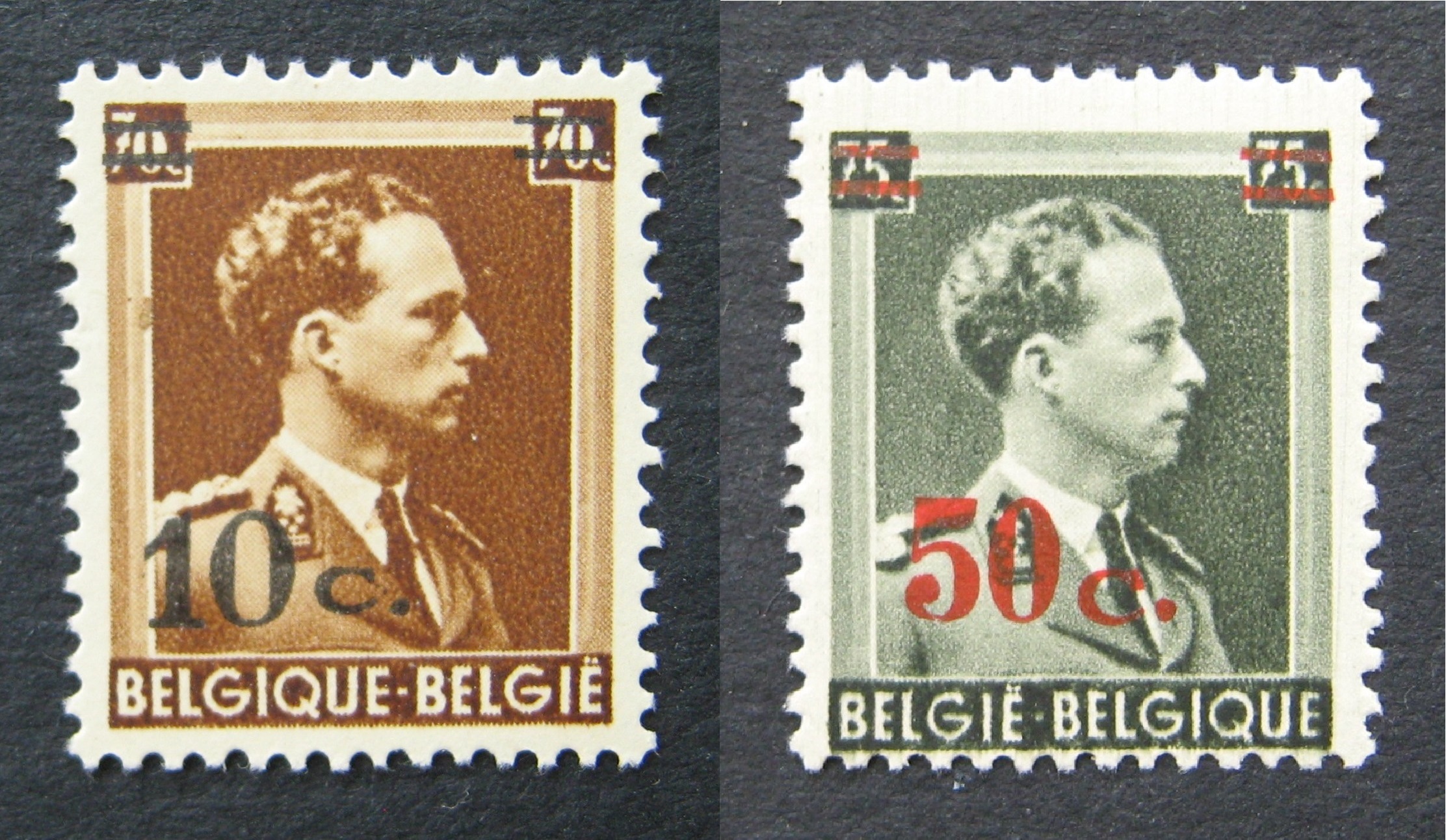 Belgija, pilna serija MiNr 592-593 MNH**