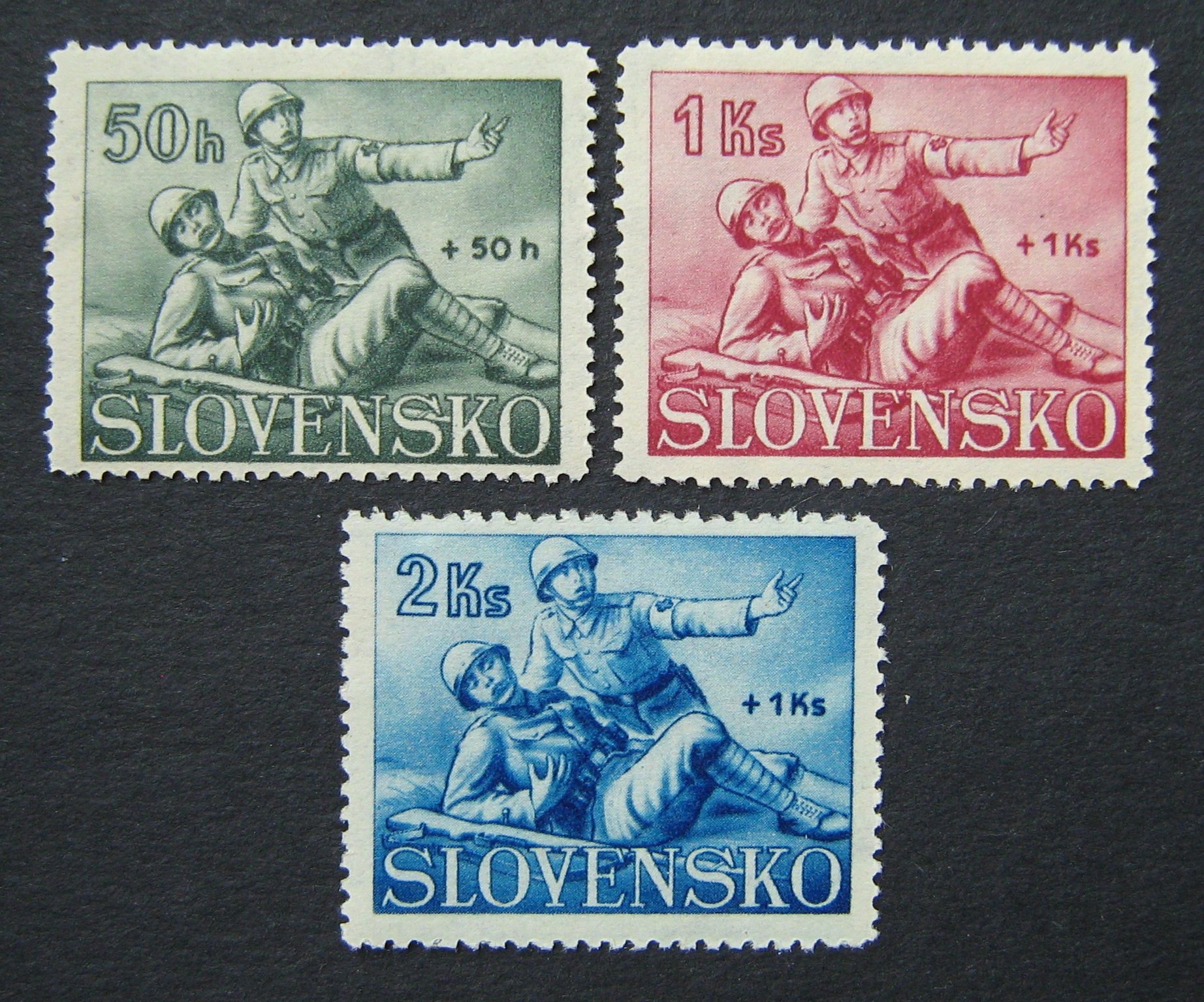 Slovakija, pilna serija, MiNr 88-90 MNH**