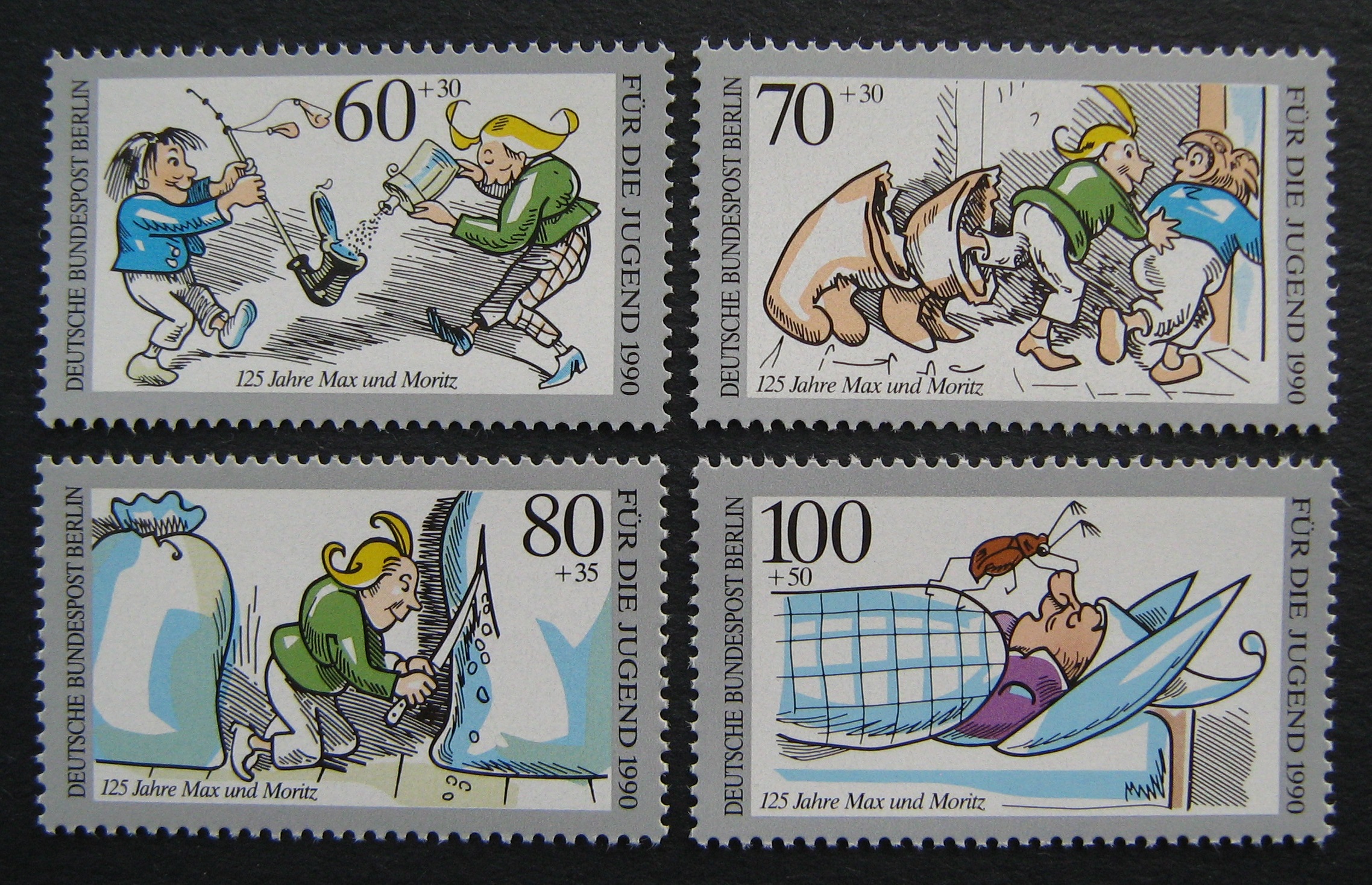 Vokietija, Vakarų Berlynas, pilna serija MiNr 868-871 MNH**
