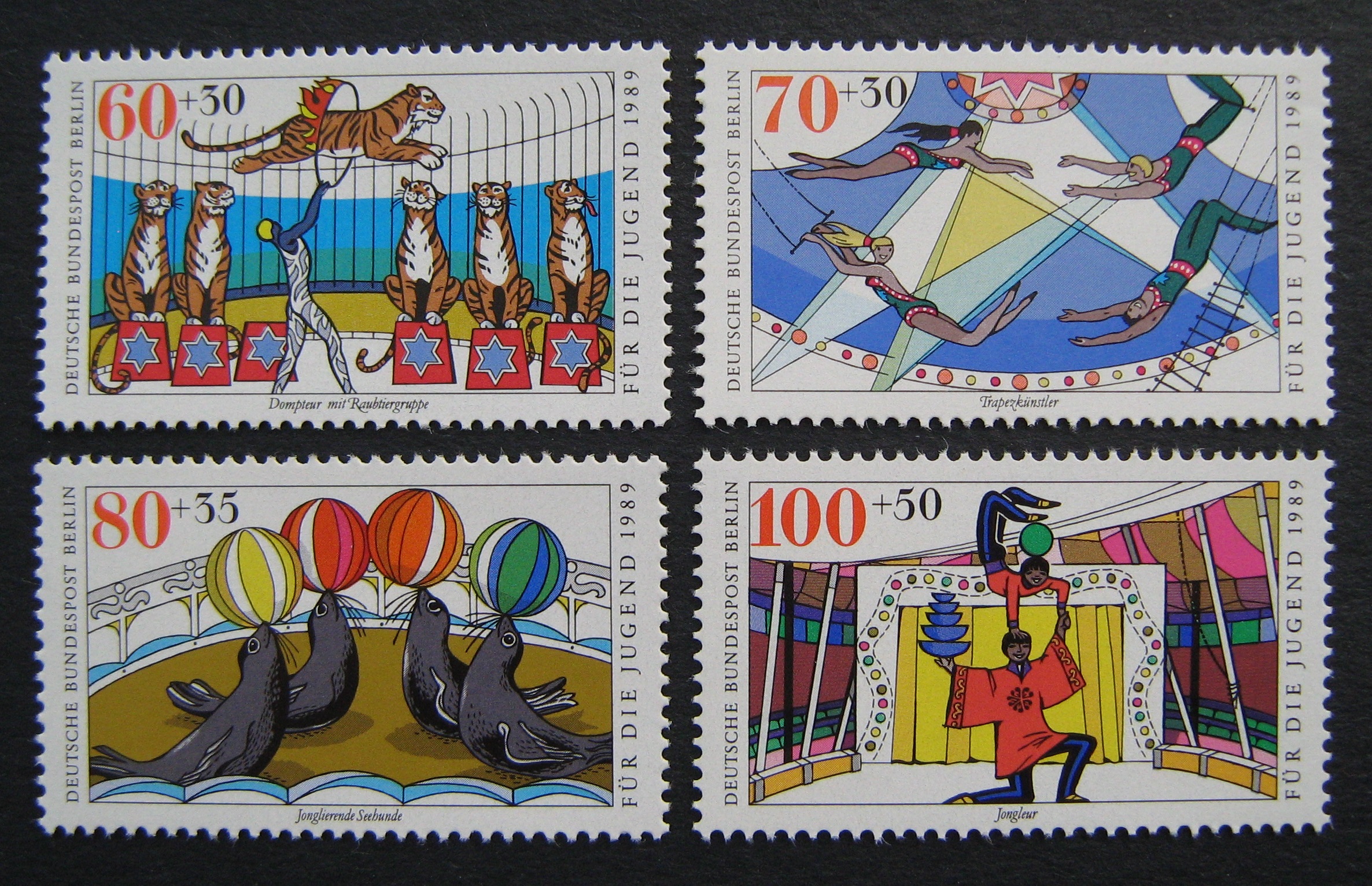 Vokietija, Vakarų Berlynas, pilna serija, MiNr 838-841 MNH**