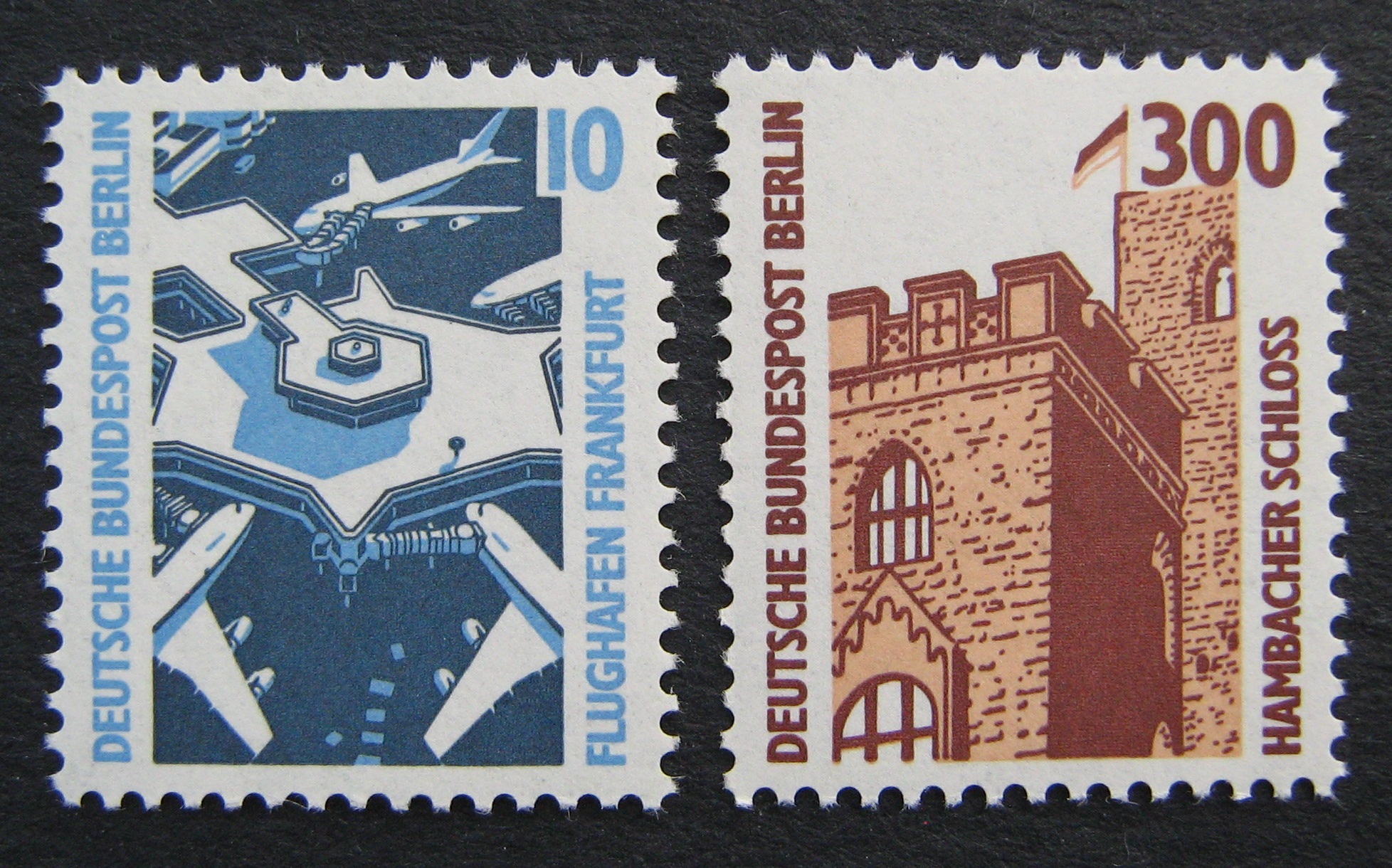 Vokietija, Vakarų Berlynas, pilna serija, MiNr 798-799 MNH**