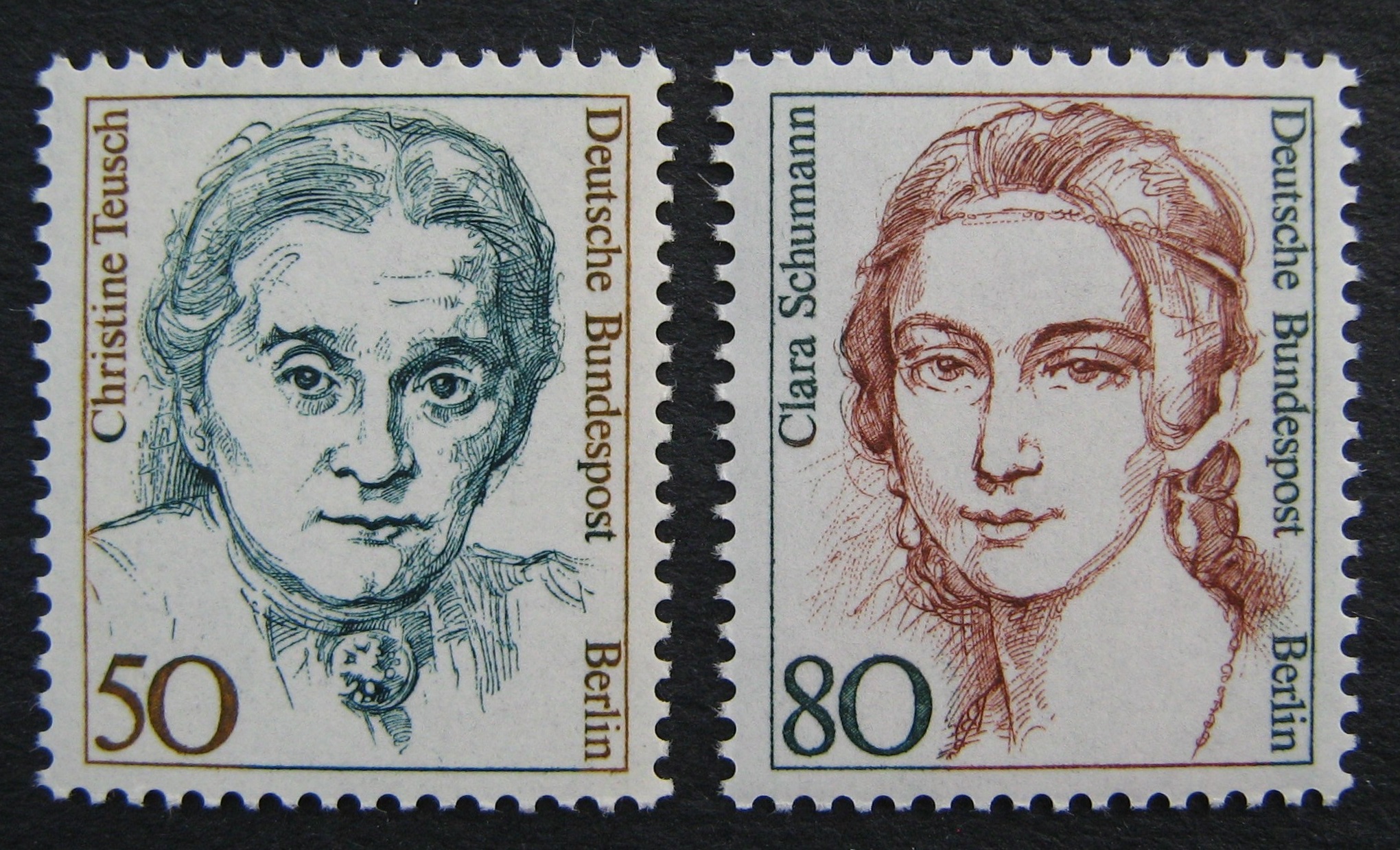 Vokietija, Vakarų Berlynas, pilna serija, MiNr 770-771 MNH**