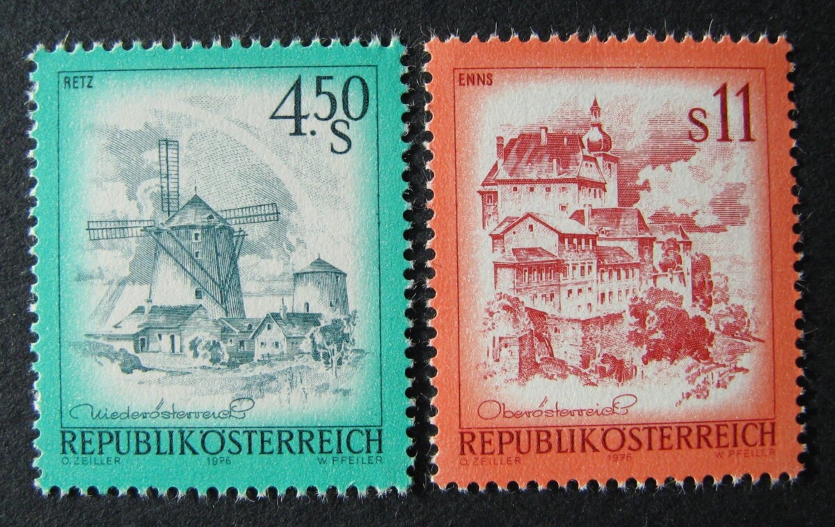 Austrija, pilna serija, MiNr 1519-1520 MNH**