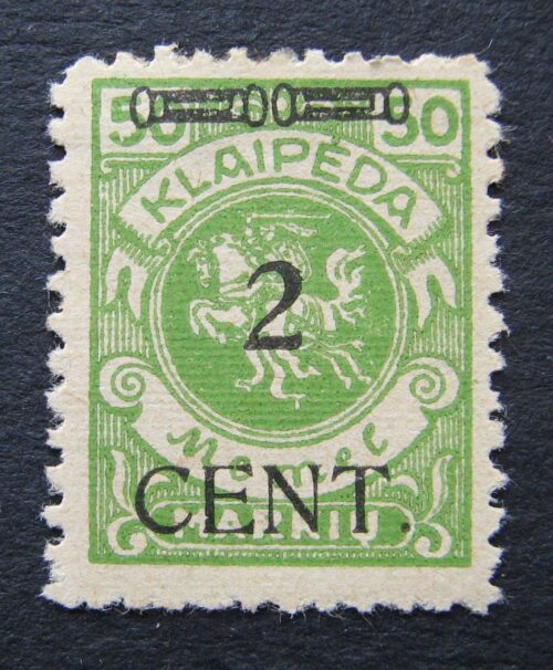 Klaipėda (Memel), MiNr 177I MLH*