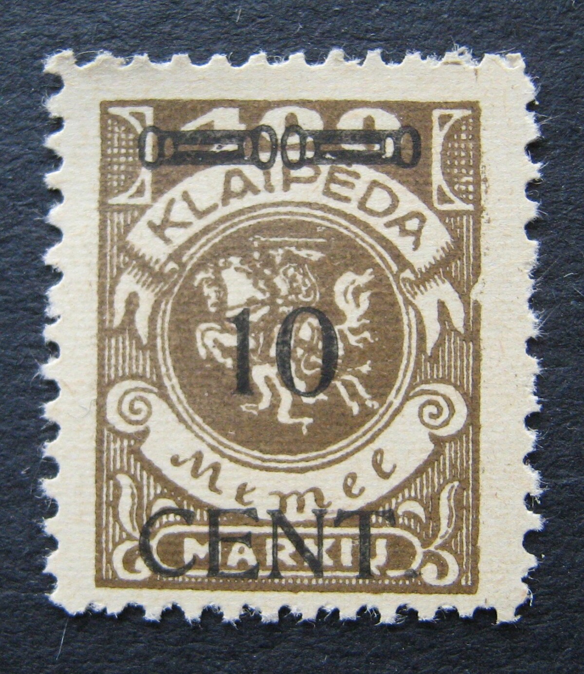 Klaipėda (Memel), MiNr 181III MLH*