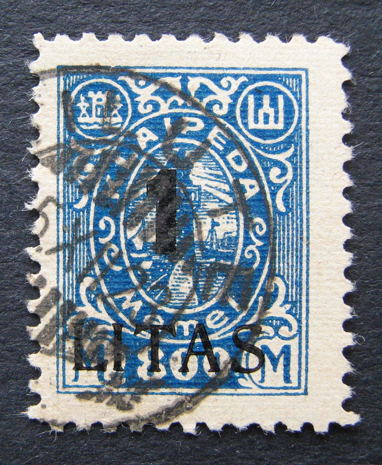 Klaipėda (Memel), MiNr 202 Used (O)