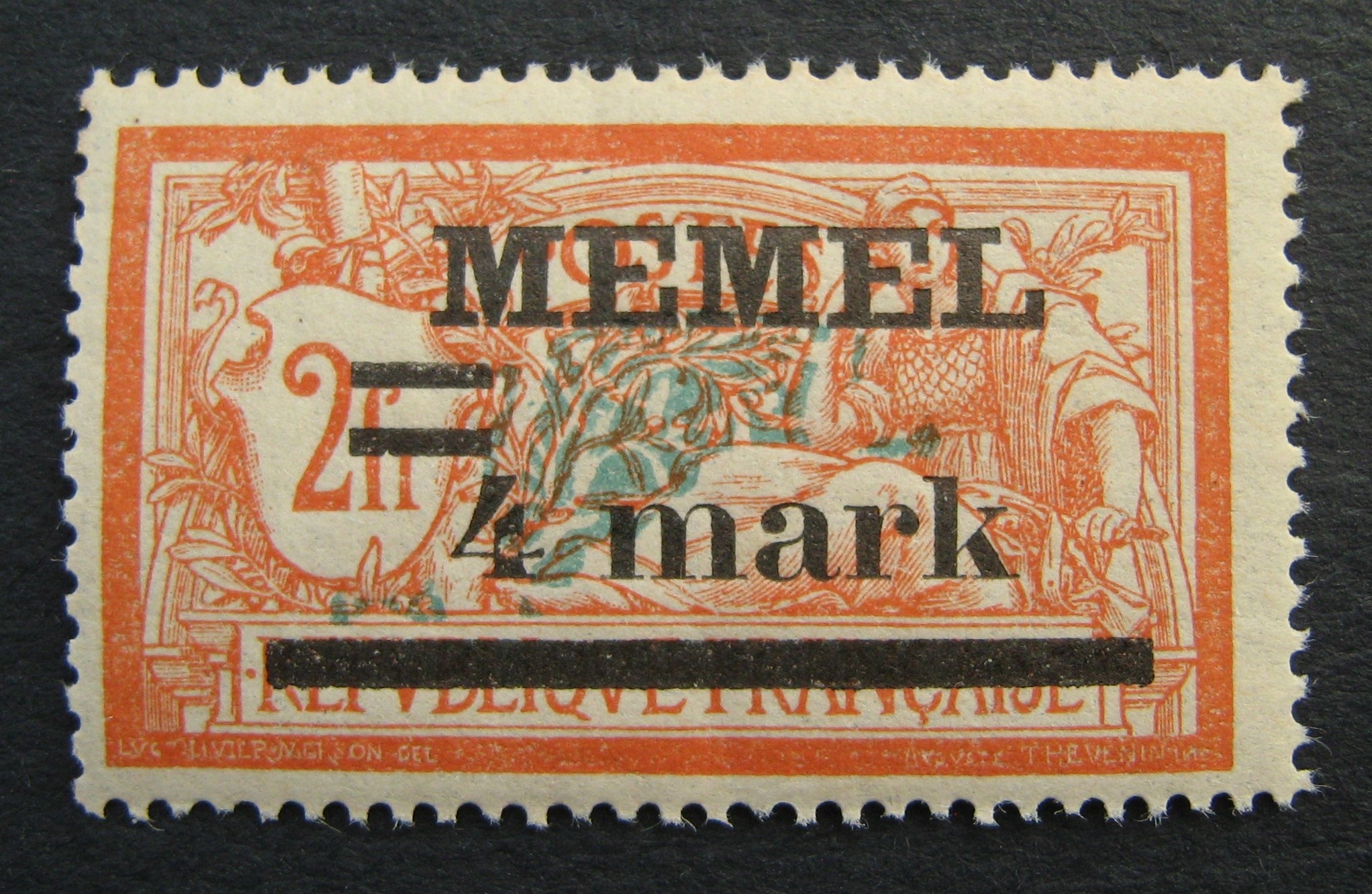 Klaipėda (Memel), abartas MiNr 31 MNH**