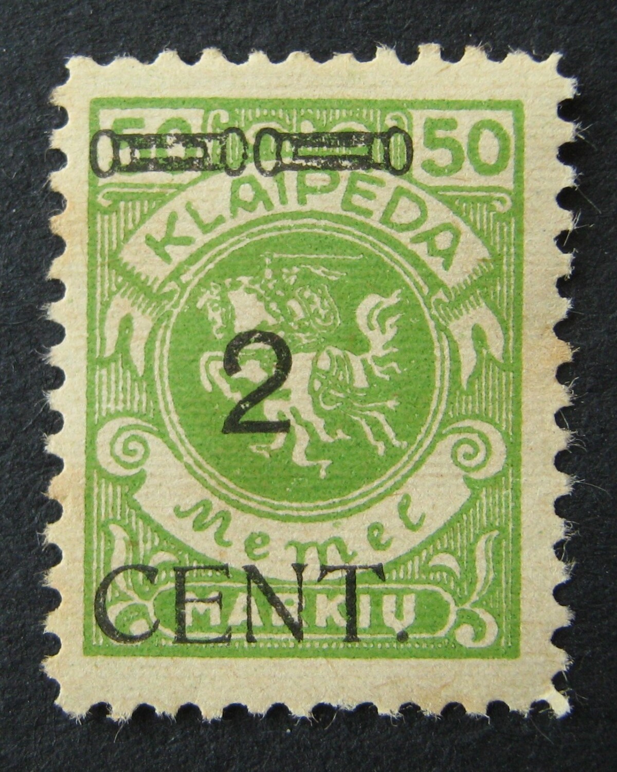 Klaipėda (Memel), MiNr 177IV (ekspertuotas) MH*