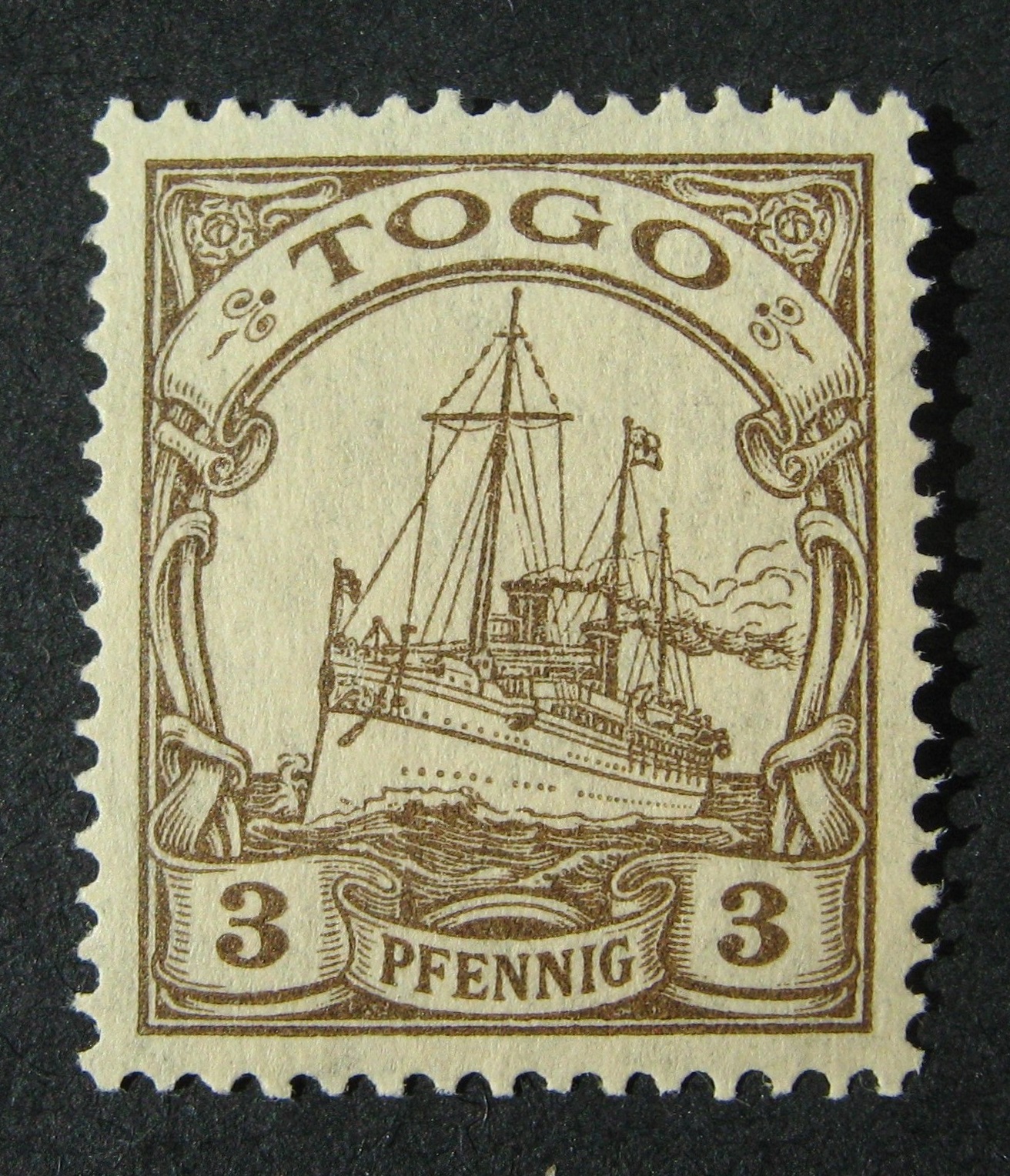 Vokietijos Reichas, Užsienio ir kolonijų paštas, Togas, MiNr 20 MNH**