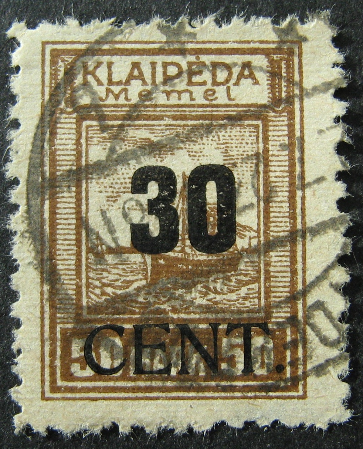 Klaipėda (Memel), MiNr 194 Used (O)