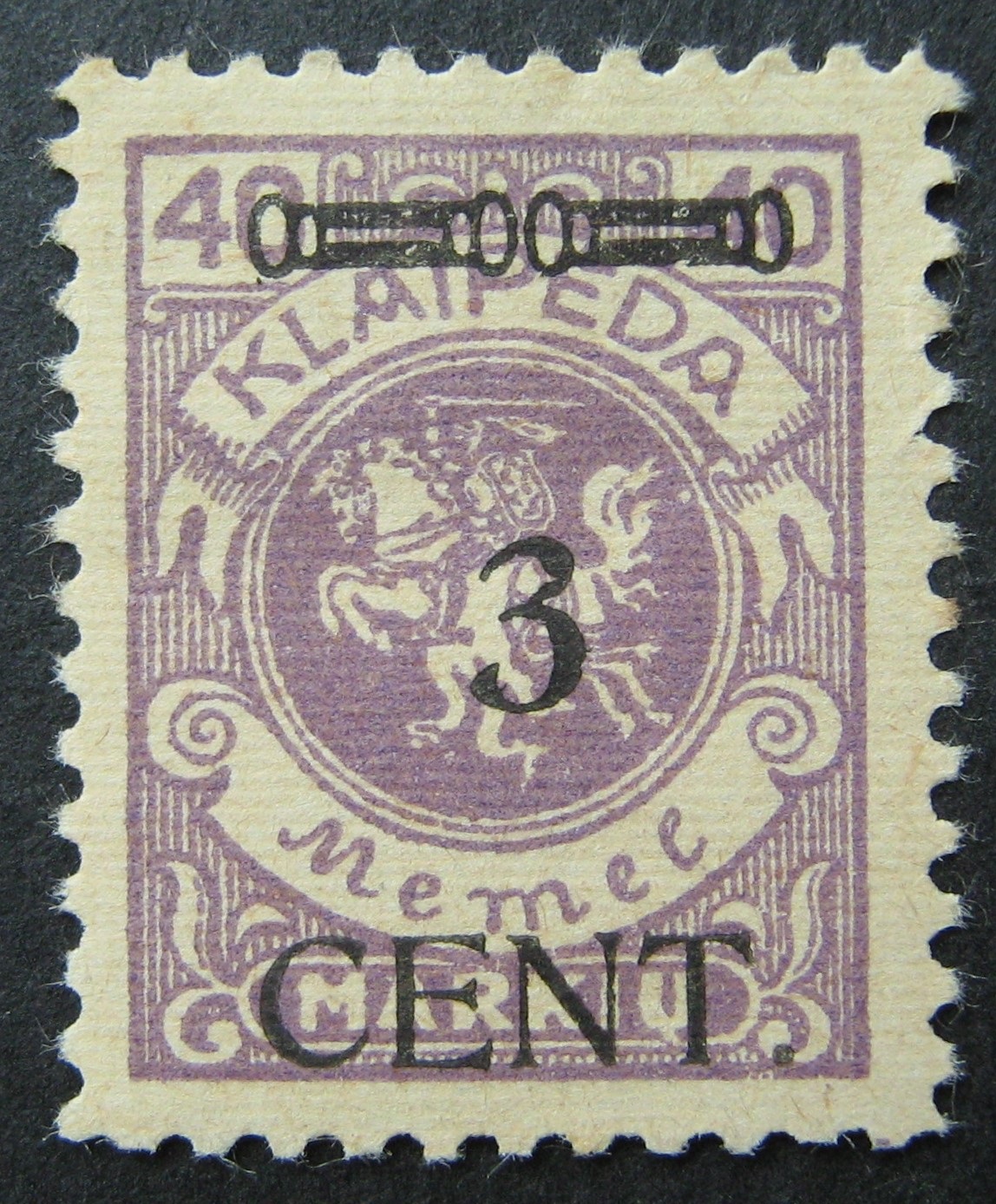 Klaipėda (Memel), MiNr 178I MLH*