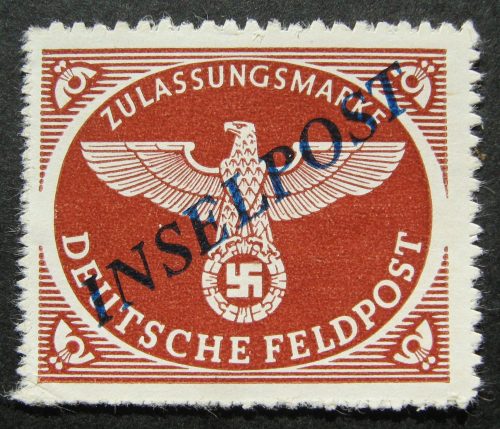 Vokietijos Reichas, oro paštas, MiNr 10 BbII MNH**