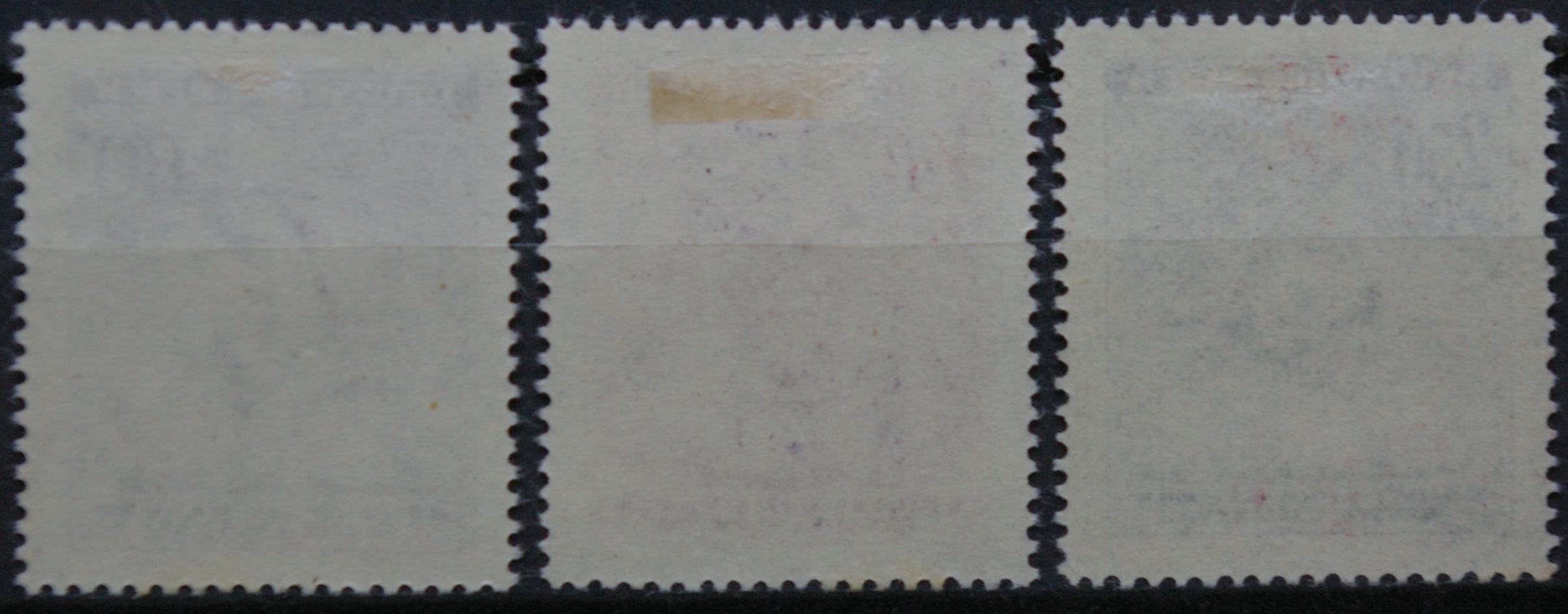 Vokietijos Reichas, Čekijos okupacija, pilna serija MiNr 114-116 MLH*