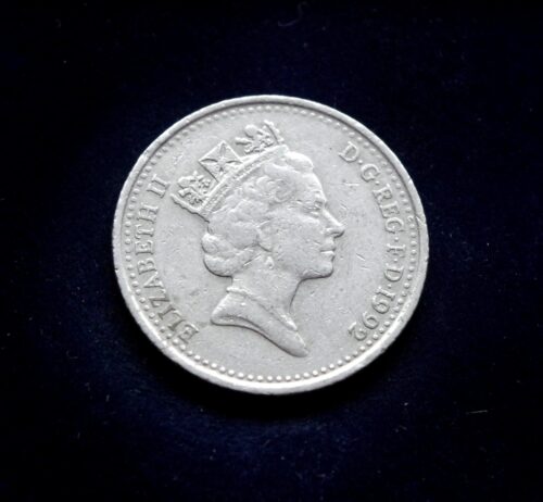 Didžioji Britanija, 10 pensų 1992m
