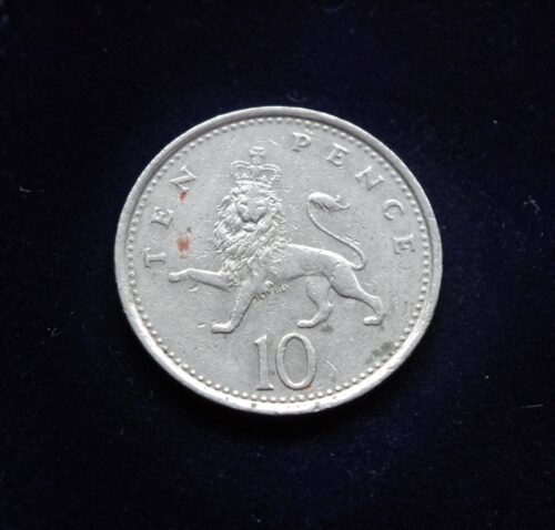 Didžioji Britanija, 10 pensų 1992m