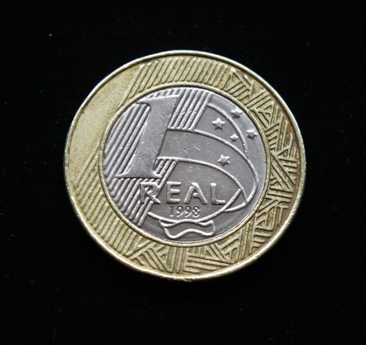 Brazilija, 1 realas 1998m