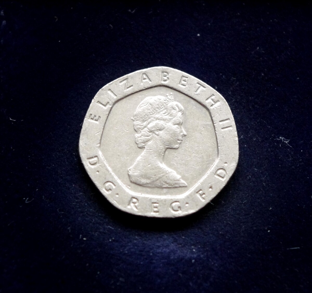 Didžioji Britanija, 20 pensų 1982m