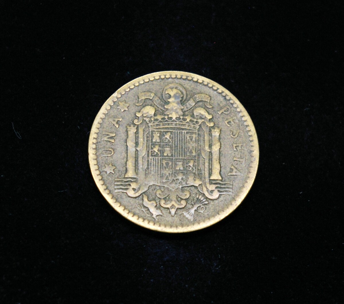 Ispanija, 1 peseta, 1953m *61
