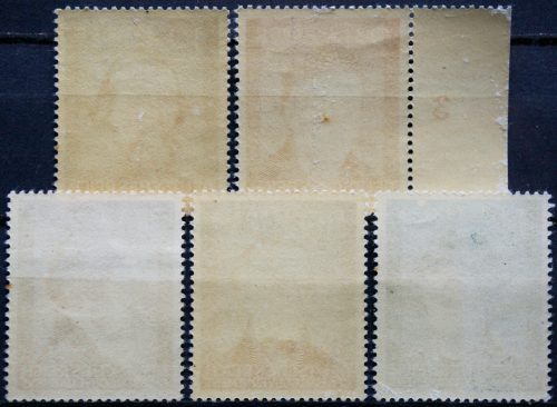 Vokietijos Reichas, Lenkijos okupacija, pilna serija, MiNr 96-100 MLH*