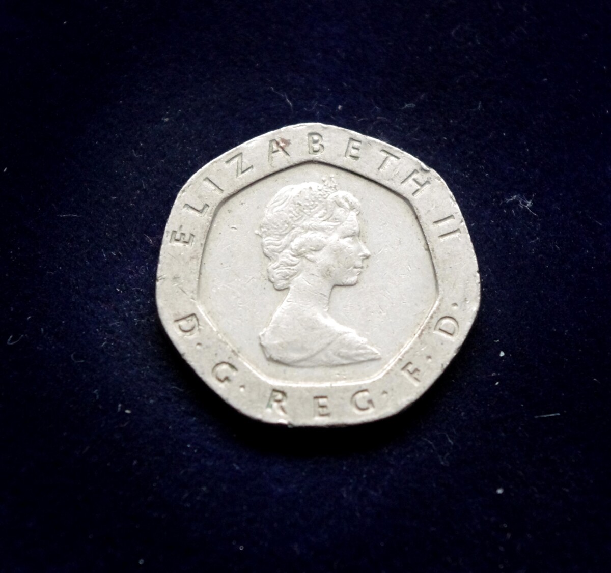 Didžioji Britanija, 20 pensų 1982m