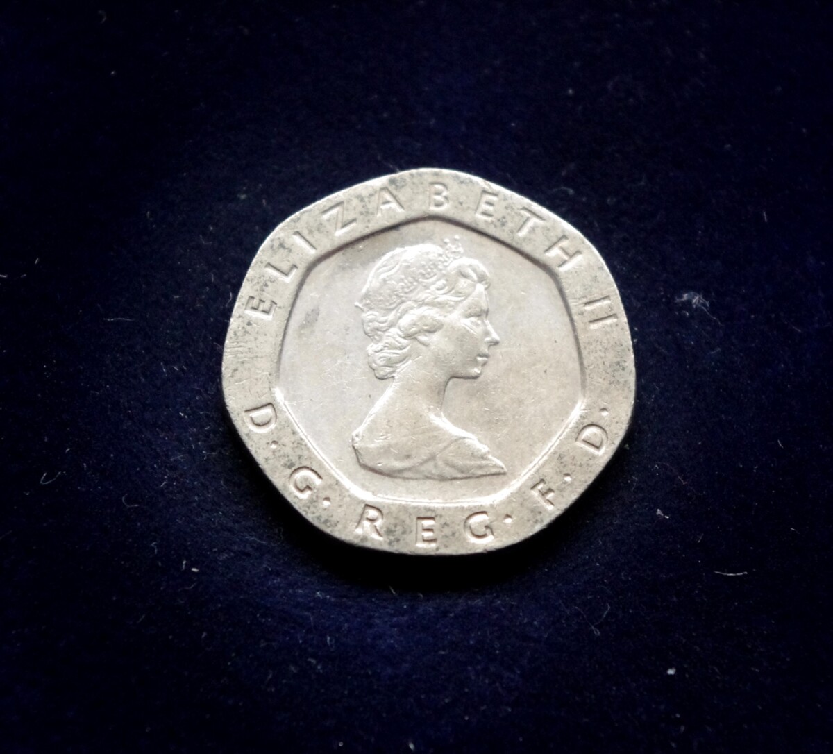 Didžioji Britanija, 20 pensų 1982m