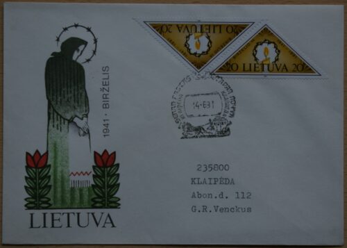 Lietuva, 1991m vokas G