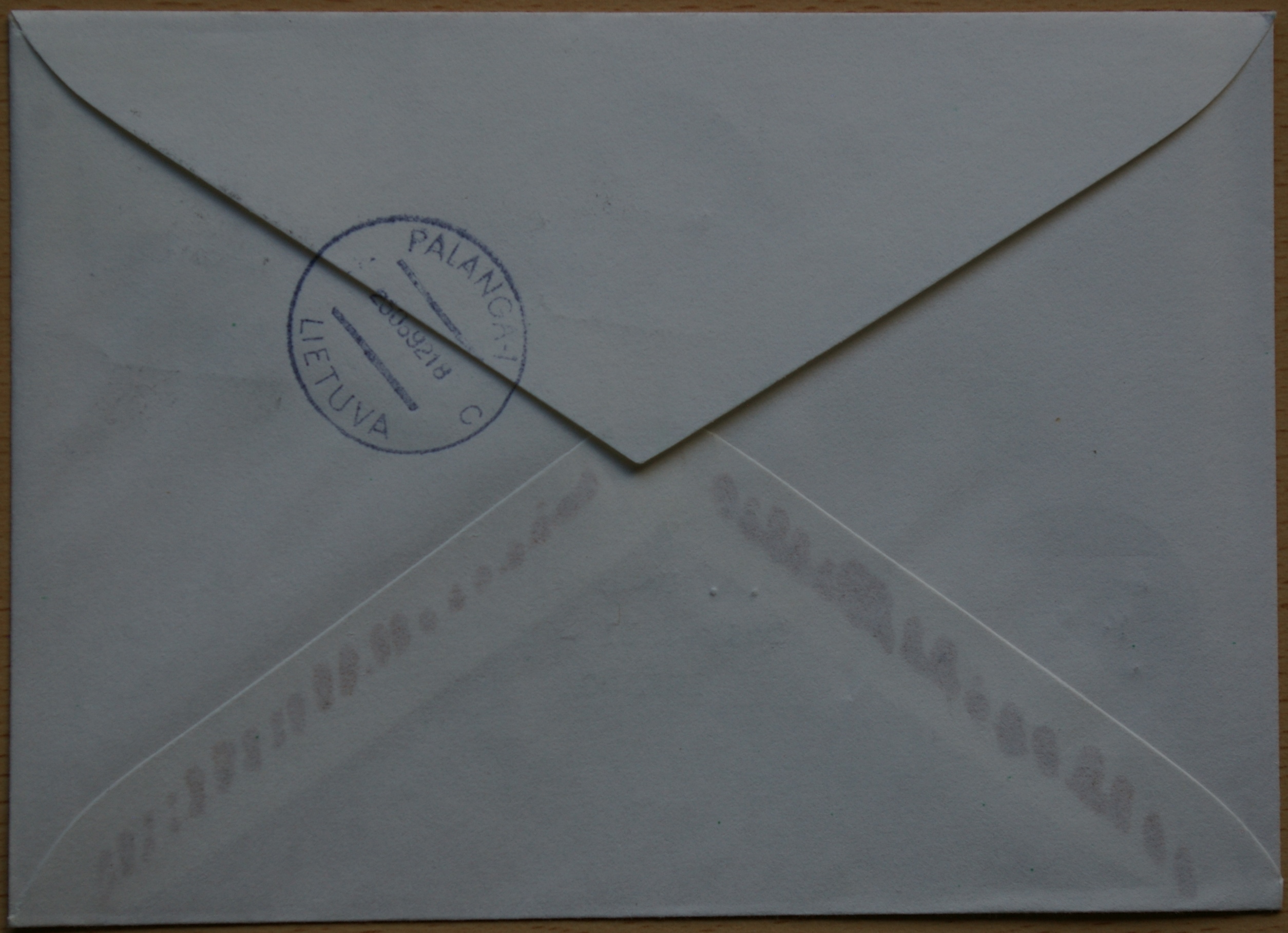 Lietuva, 1992m rinkiminis vokas G