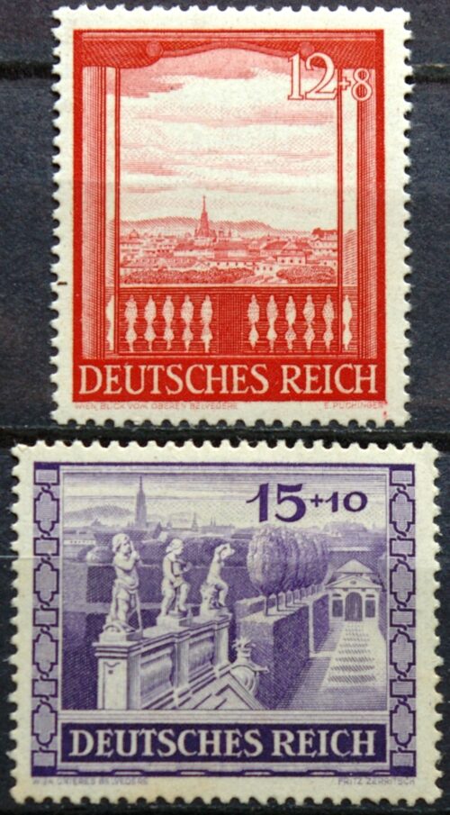 Vokietijos Reichas, pilna serija, MiNr 804-805 MLH*