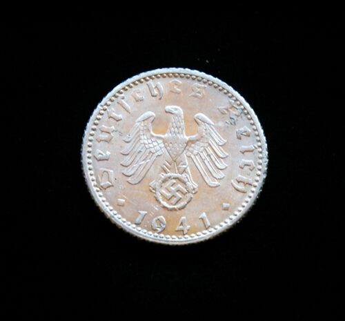 Vokietijos Reichas, 50 reichspfenigių 1941m-D