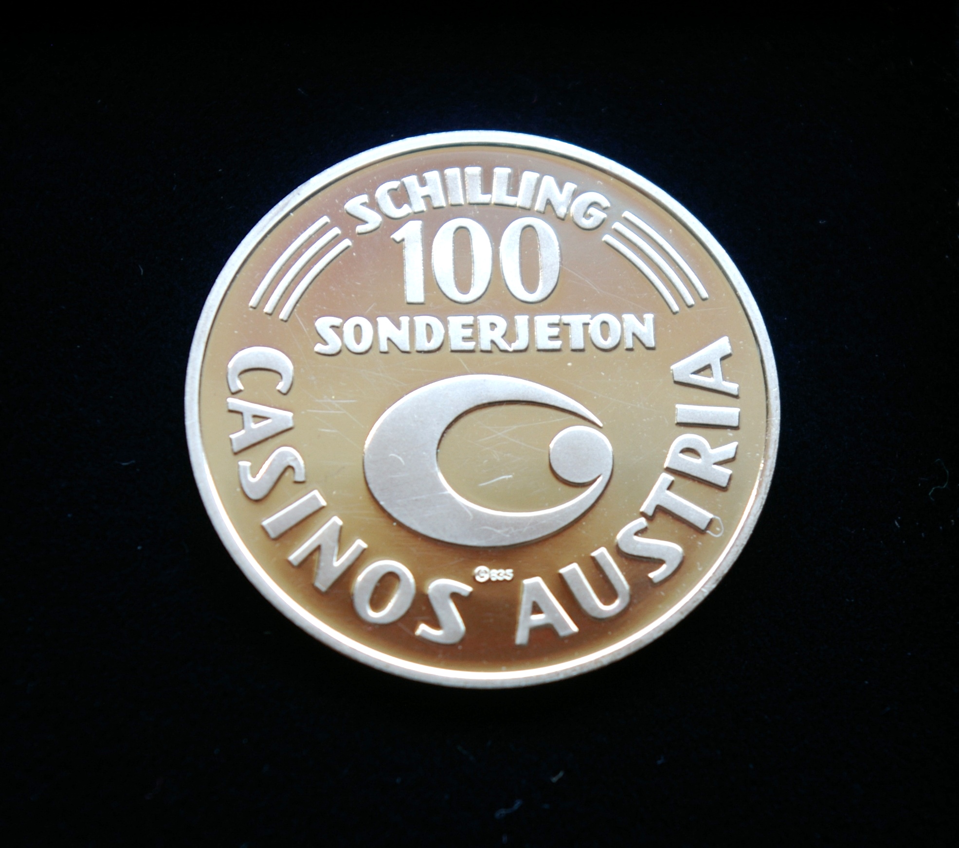 Austrija, SIDABRINIS 100 šilingų žetonas, 1988m