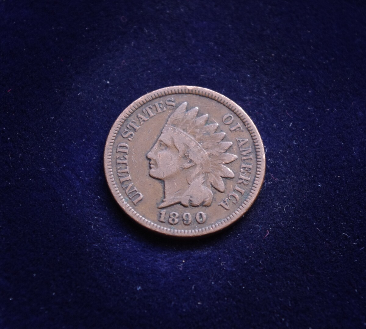 JAV, 1 centas 1890m E