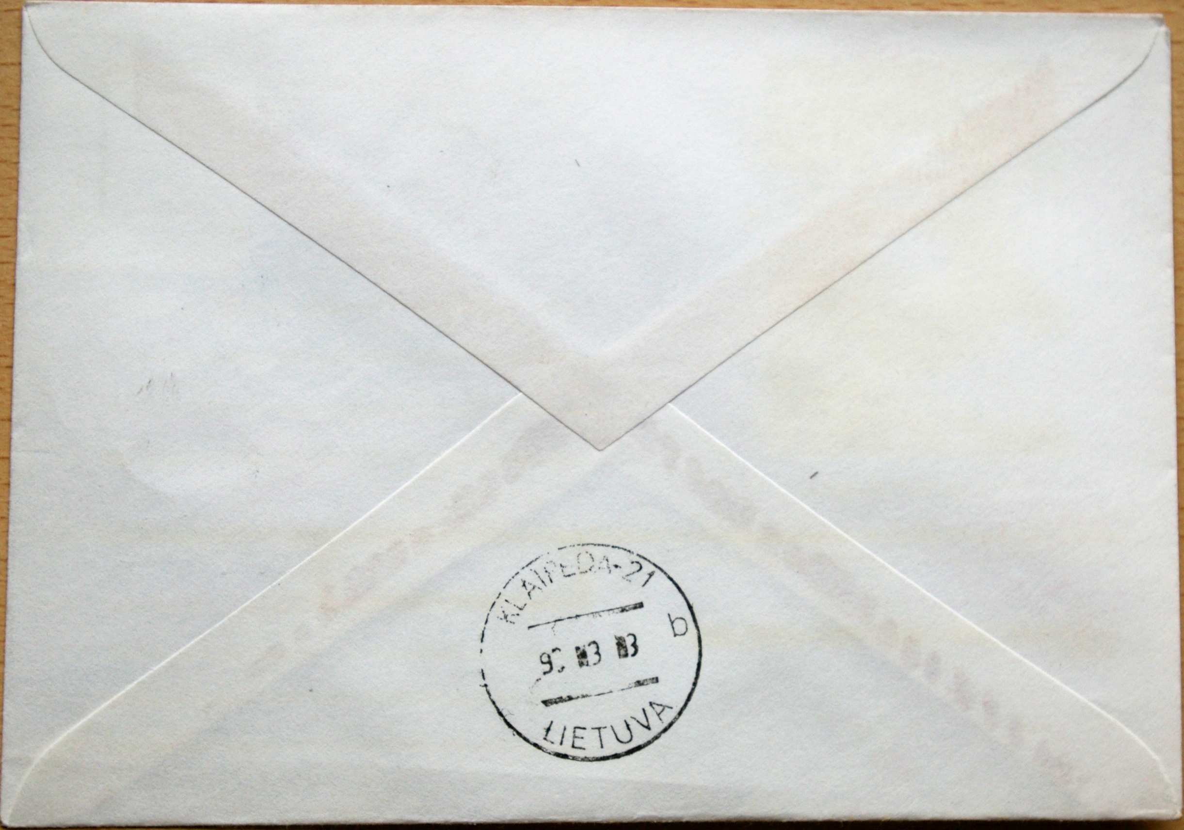 Lietuva, 1993m pirmos dienos vokas su MiNr 519 G