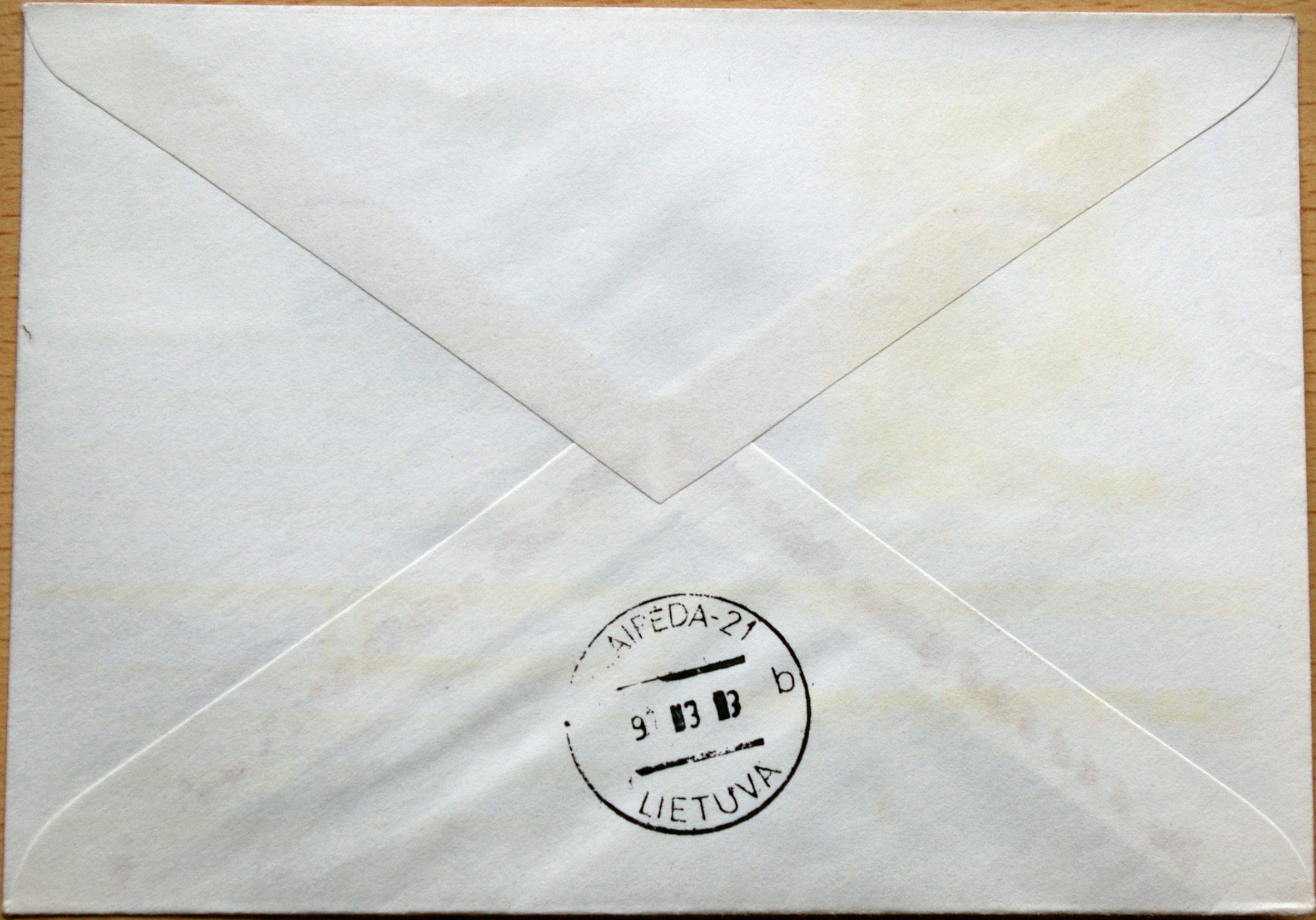 Lietuva, 1993m pirmos dienos vokas su MiNr 519 G