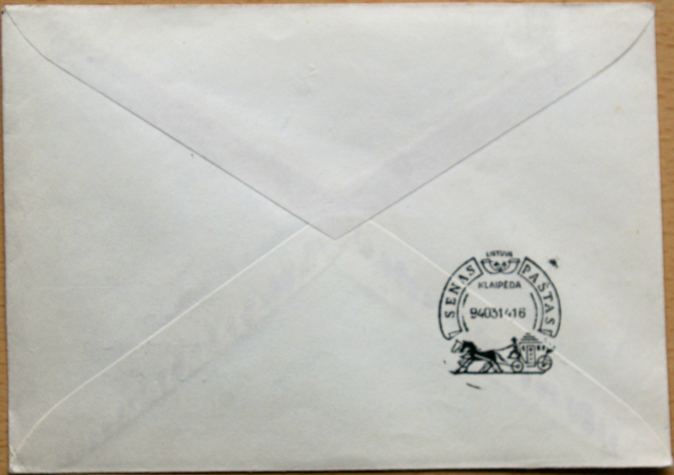 Lietuva, 1994m pirmos dienos vokas su MiNr 495 G