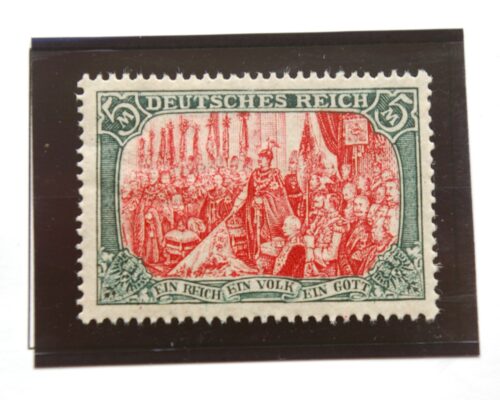 Numizmatinis vokas su Prūsijos 1913m, SIDABRINĖM 3 markėm ir MiNr 97A bei 2634 pašto ženklais