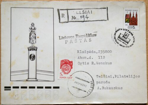 Lietuva, 1990m vokas G