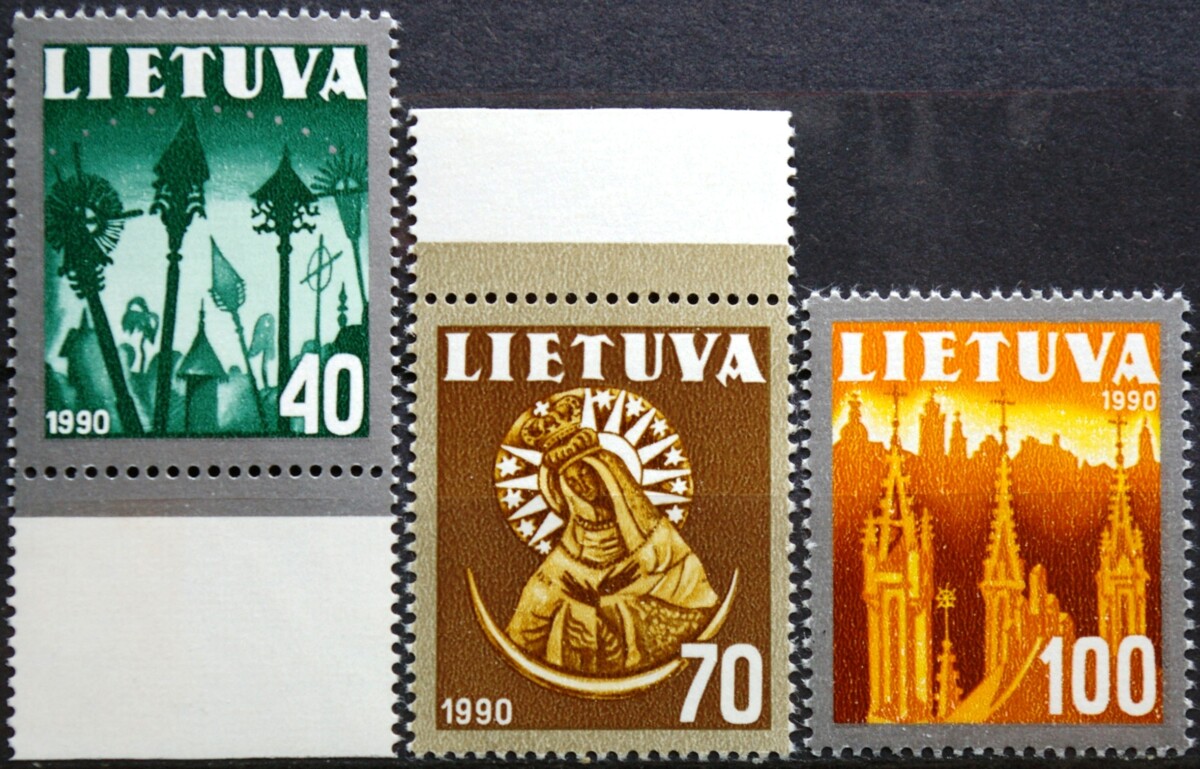 Lietuva, pilna serija MiNr 474-476 MNH**